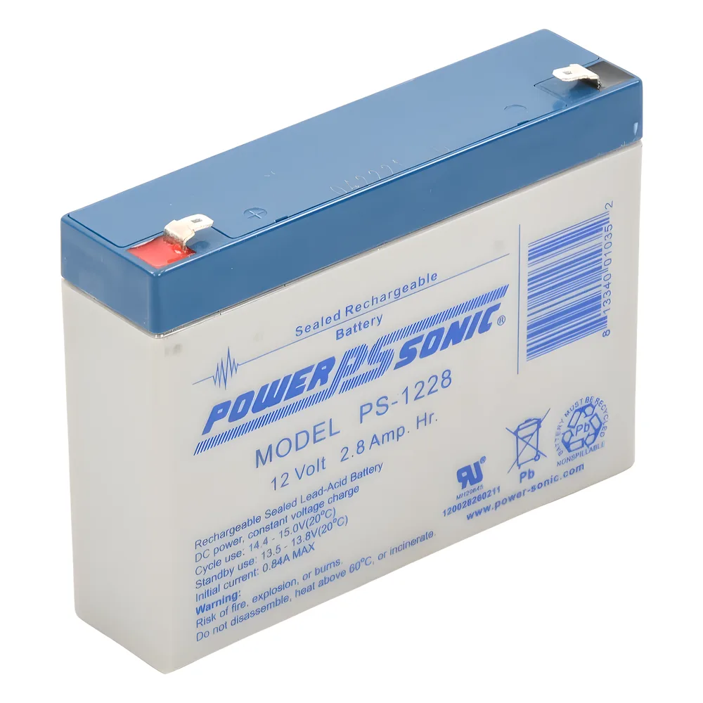 Batería 12V, 2.8AH, Para Respaldo, Tecnologías AGM/VRLA, 5 Años Vida Útil, Terminales F1, Reconocida UL – vista 3