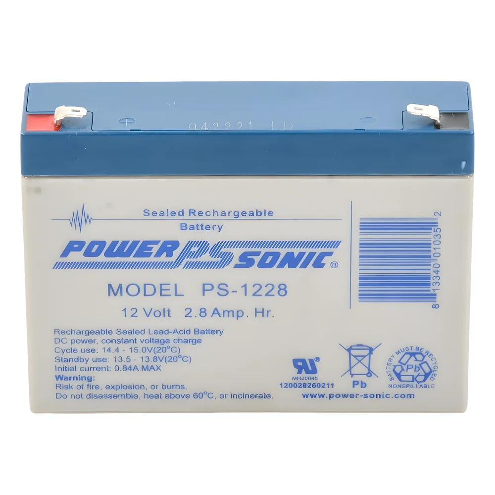 Batería 12V, 2.8AH, Para Respaldo, Tecnologías AGM/VRLA, 5 Años Vida Útil, Terminales F1, Reconocida UL – vista 4