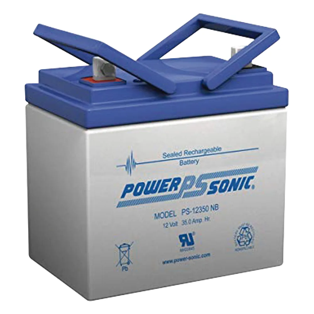 Batería 12V, 33AH, Para Respaldo, Tecnologías AGM/VRLA, 5 Años Vida Útil, Terminales tipo NB, Reconocida UL