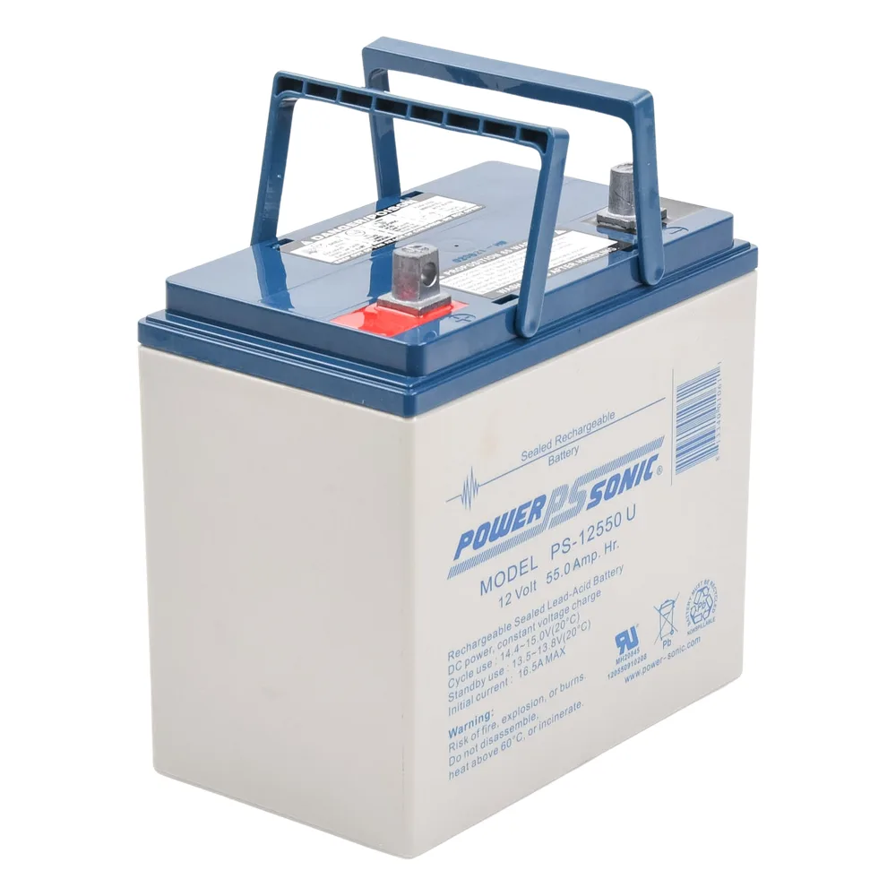 Batería 12V, 55AH, Para Respaldo, Tecnologías AGM/VRLA, 5 Años Vida Útil, Terminales U, Reconocida UL – vista 3