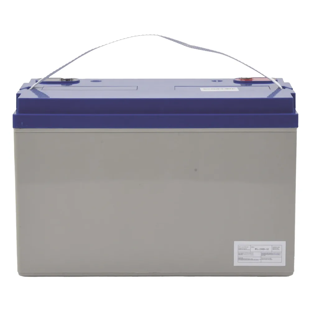 Batería AGM-VRLA Ciclo Profundo / 12 Vcc / 110 Ah / Terminales M6 HEX / Aplicación Fotovoltaica – vista 3