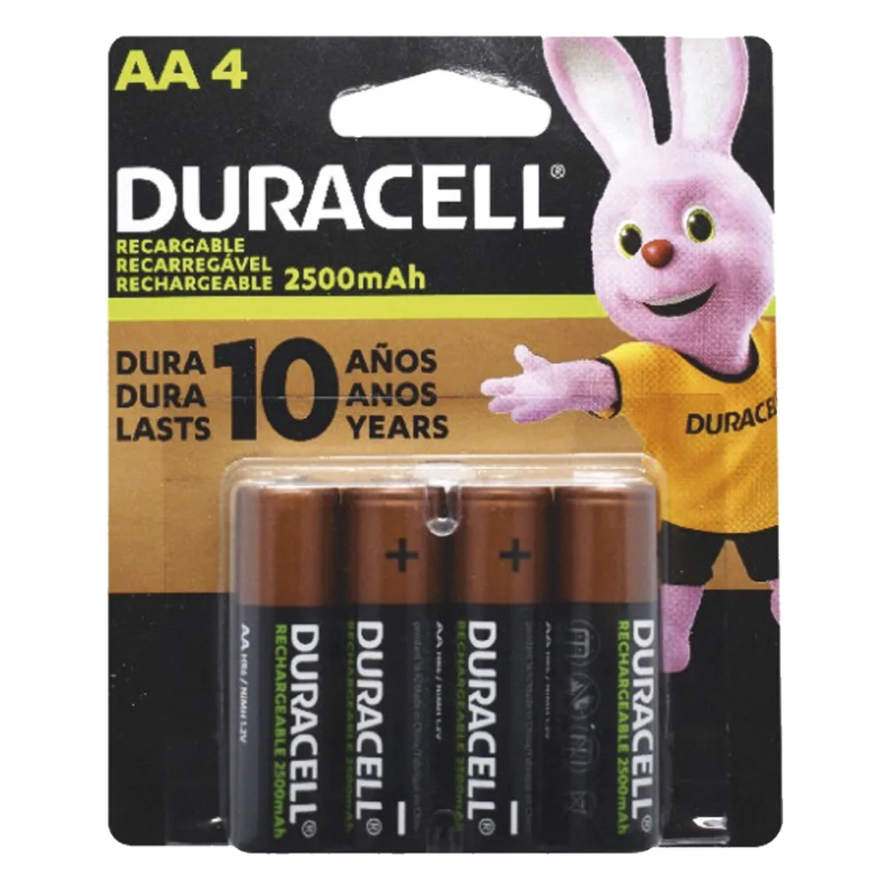 Batería Alcalina AA / DURACELL / 1.5 A No Recargable