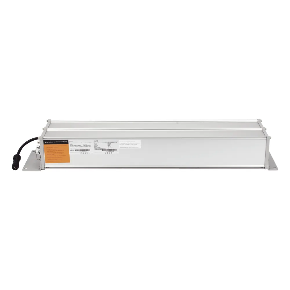 Batería de Ion-Litio para Videovigilancia / 1280 Wh / 100 Ah / Controlador Incluido / Salida 12 Vcc o 24 Vcc / Conexión Directa a Panel Solar – vista 2