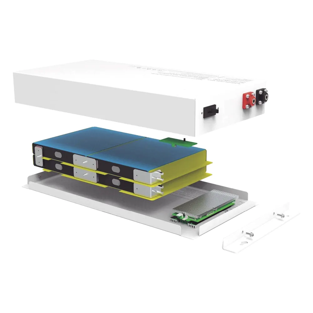 Batería de Litio Ciclo Profundo, 12.8 Vcc 100Ah LiFePO4 Case Metálico , Solar, Máximo 80 A de Descarga – vista 2