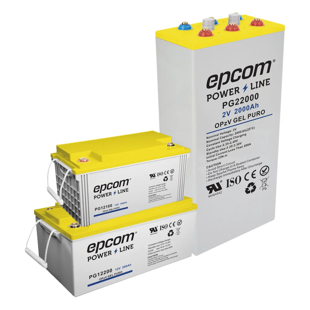 Batería GEL Puro OPzV Ciclo Profundo / 12 Vcc / 200 Ah / Aplicaciones Fotovoltaicas y de Respaldo – vista 3