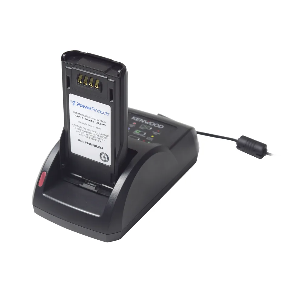 Batería Li-Ion 3400 mahA para radios Kenwood series NX-5200/ 5300/ 5400 (IP67) – vista 3