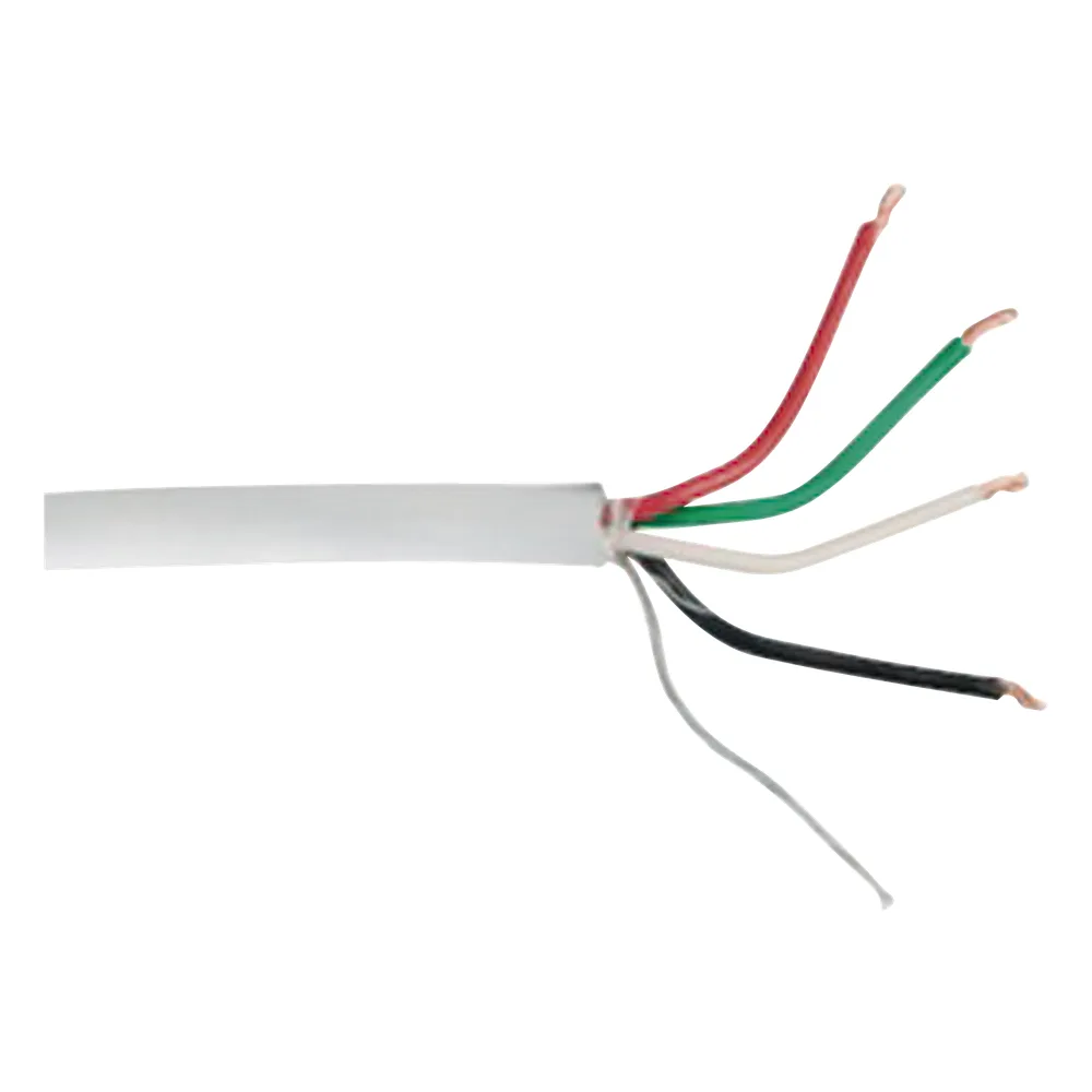 Bobina de 305 m (1000 ft) / Cable para Alarma 4x18 AWG / Blindado / Riser / Gris – vista 3