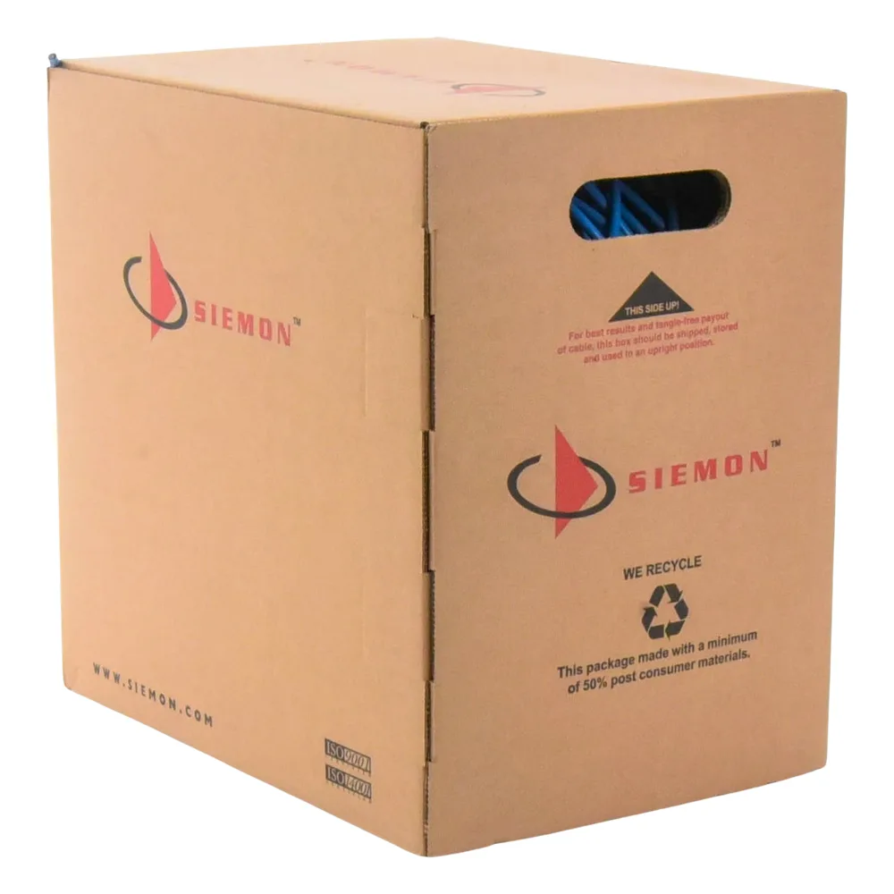 Bobina de Cable UTP Reelex, de 4 Pares, Alto Desempeño Cat6, PVC (CM), Color Azul, 23 AWG, 305 Metros (1000 Pies) – vista 5