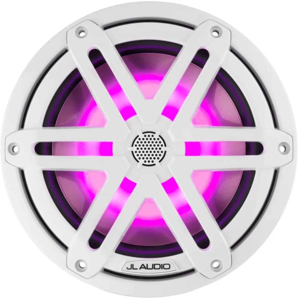 Bocinas Náuticas / 7.7" / Coaxial / 70 W RMS / LED RGB / Rejilla Deportiva Blanca / 4 &Omega; / Respuesta 45 Hz-25 kHz / Polipropileno Relleno de Mica / Tweeter de Cúpula de Seda – vista 2
