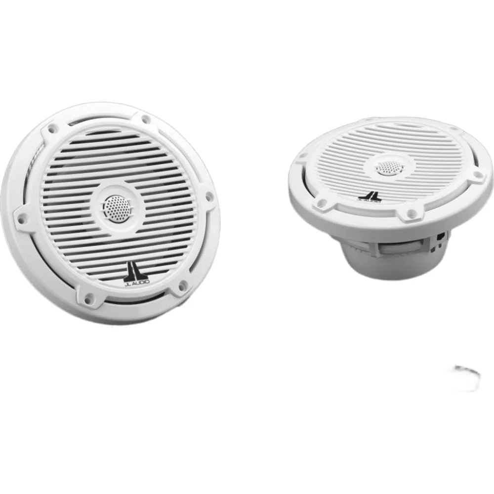 Bocinas Náuticas JL Audio M3 / 6.5"/ Coaxiales / Rejilla Clásica Blanca / 60-70 W RMS / 4 &Omega; / LED RGB (Modelos Deportivos)