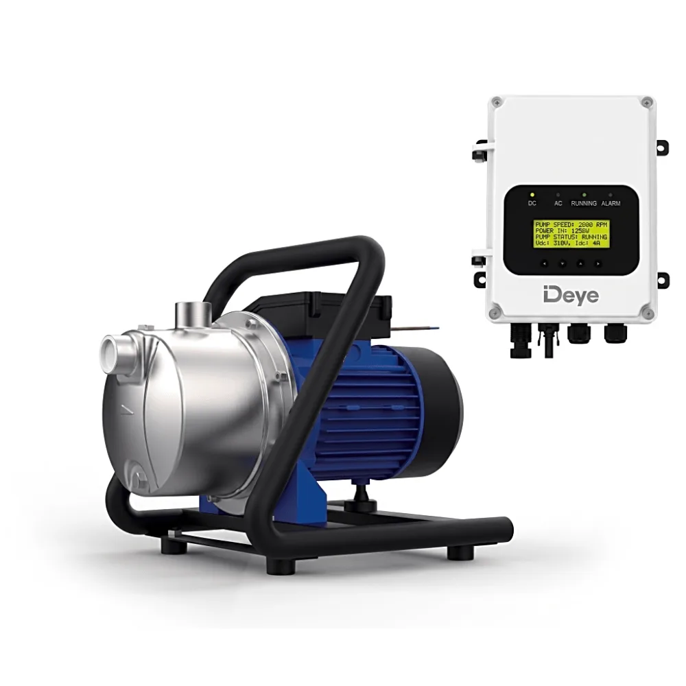 Bomba Solar de Superficie / Centrifuga / Motor 1550W (2HP)  / 160V-240 DC / Alimentacion AC/DC / 3 x 3  Pulgadas / IPX4 – vista 3