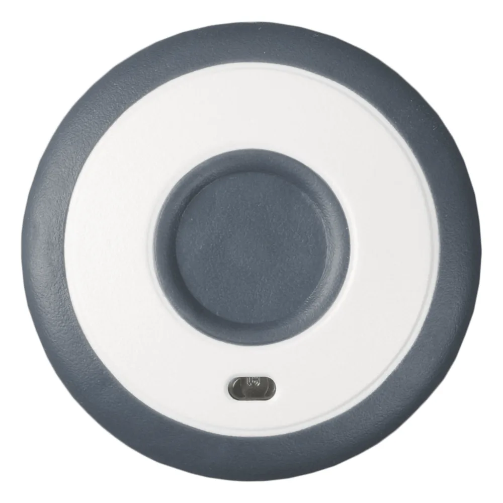 Botón de pánico inalámbrico portátil de un botón, resistente al agua, para pendiente, pulsera o clip, compatible con sistema Honeywell Home serie 5800