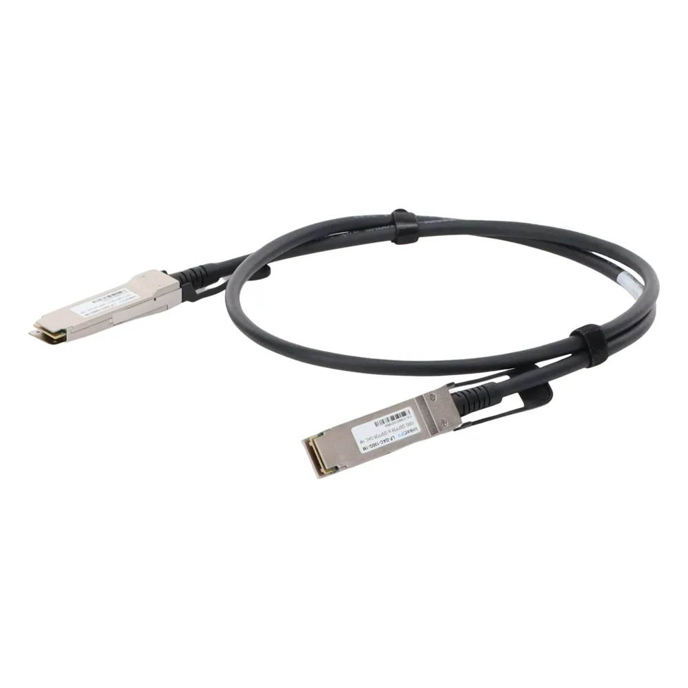 Cable DAC QSFP28 de 100 Gbps a 100 Gbps / Passive Direct Attach Copper Twinax Cable / Longitud: 1 metro – vista 2