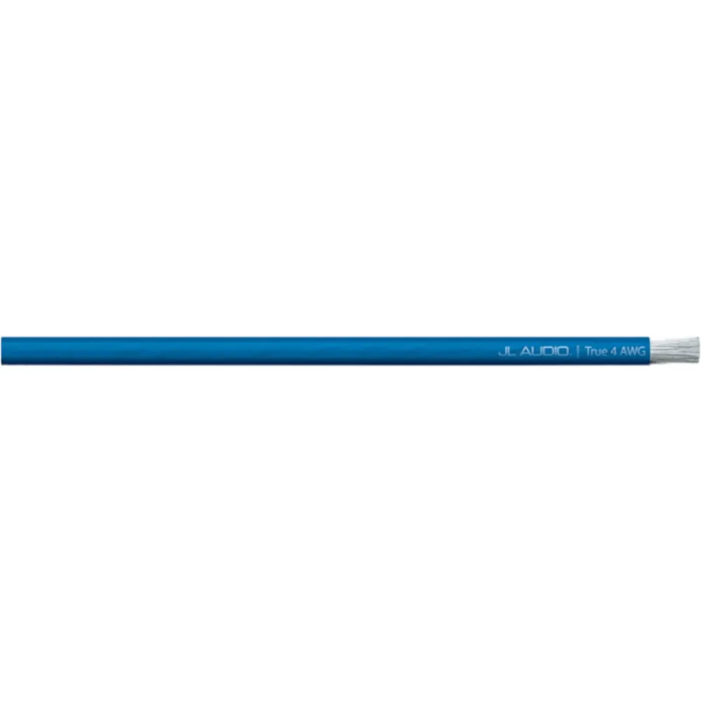 Cable de Alimentación / Calibre 4 AWG Real / Longitud 100 pies (30.48 m) / Cobre Puro OFC / 1,862 Hebras / Cobre Estañado / Recubrimiento PVC / Capacidad Hasta 100 A / Uso Marino / Color Azul Translúcido / Presentación en Rollo