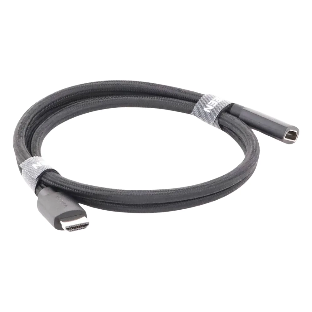 Cable de Extensión HDMI 8K | 1 Metro (3.28 Pies) | Macho a Hembra | HDMI 2.1 | 8K@60Hz | Núcleo de Cobre Puro 28AWG | Soporta la Conexión de Hasta 3 Metros (9.84 Pies) de Largo en HDMI 2.1 – vista 5