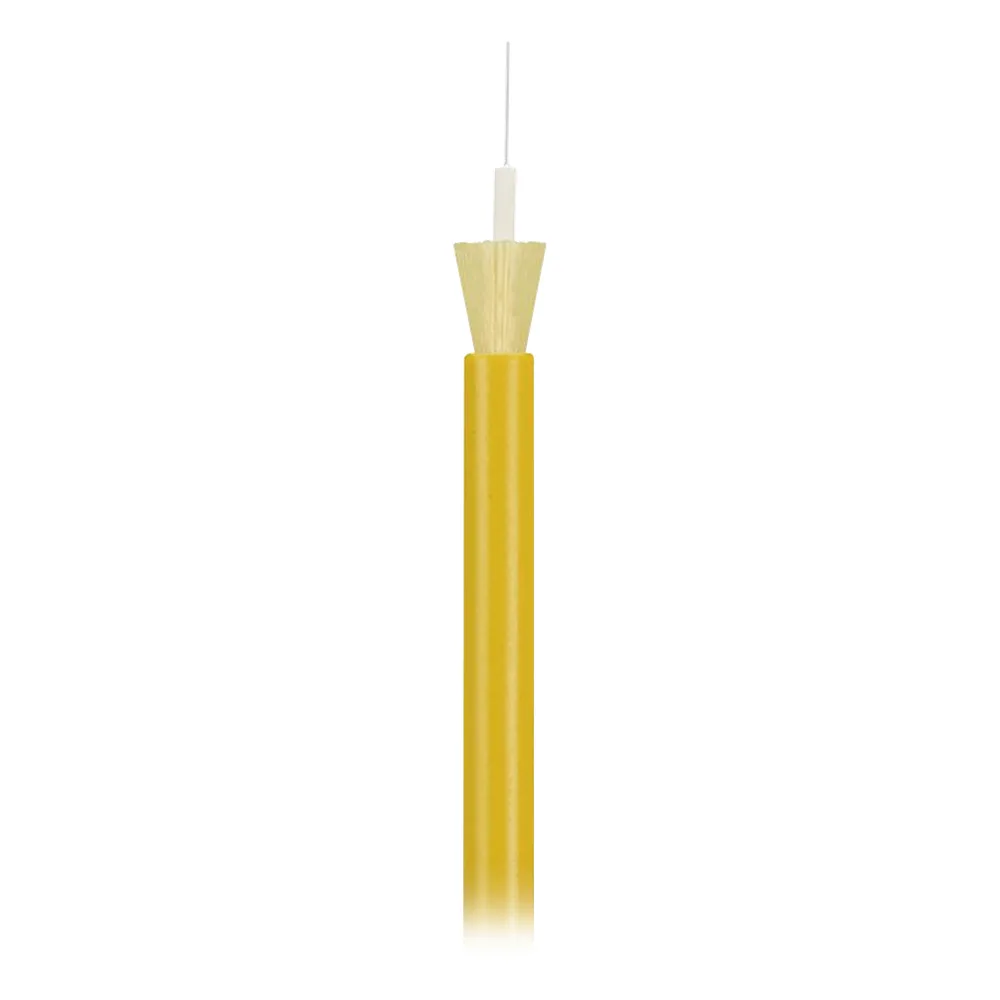 Cable de Fibra Óptica de 1 Hilo (G.657.A1), Monomodo OS2 9/125, Interior, Tight Buffer 900um, No Conductiva (Dieléctrica), Riser, Precio Por Metro