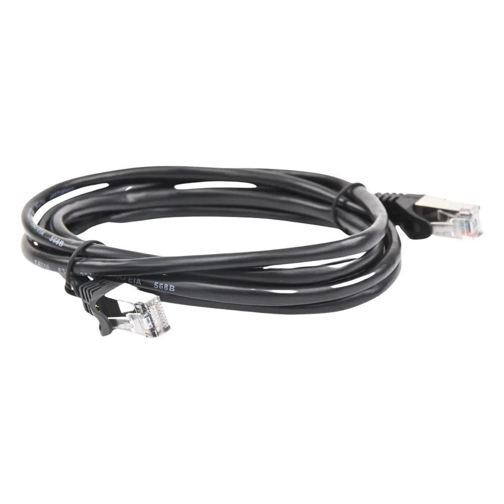 Cable de Parcheo FTP Cat5e - 2.0 Metros (6.56 Pies) - Negro – vista 3