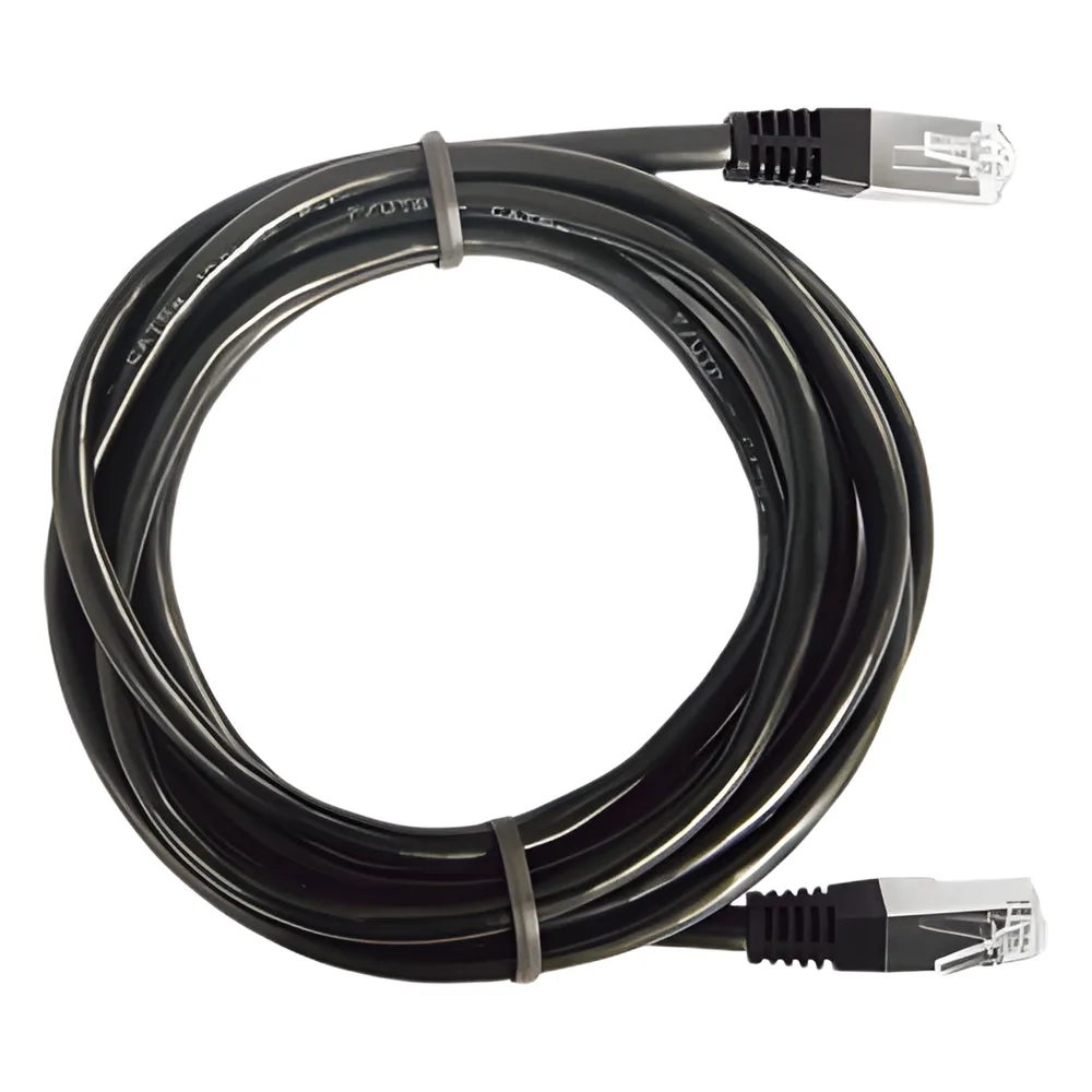 Cable de Parcheo FTP Cat5e - 2.0 Metros (6.56 Pies) - Negro