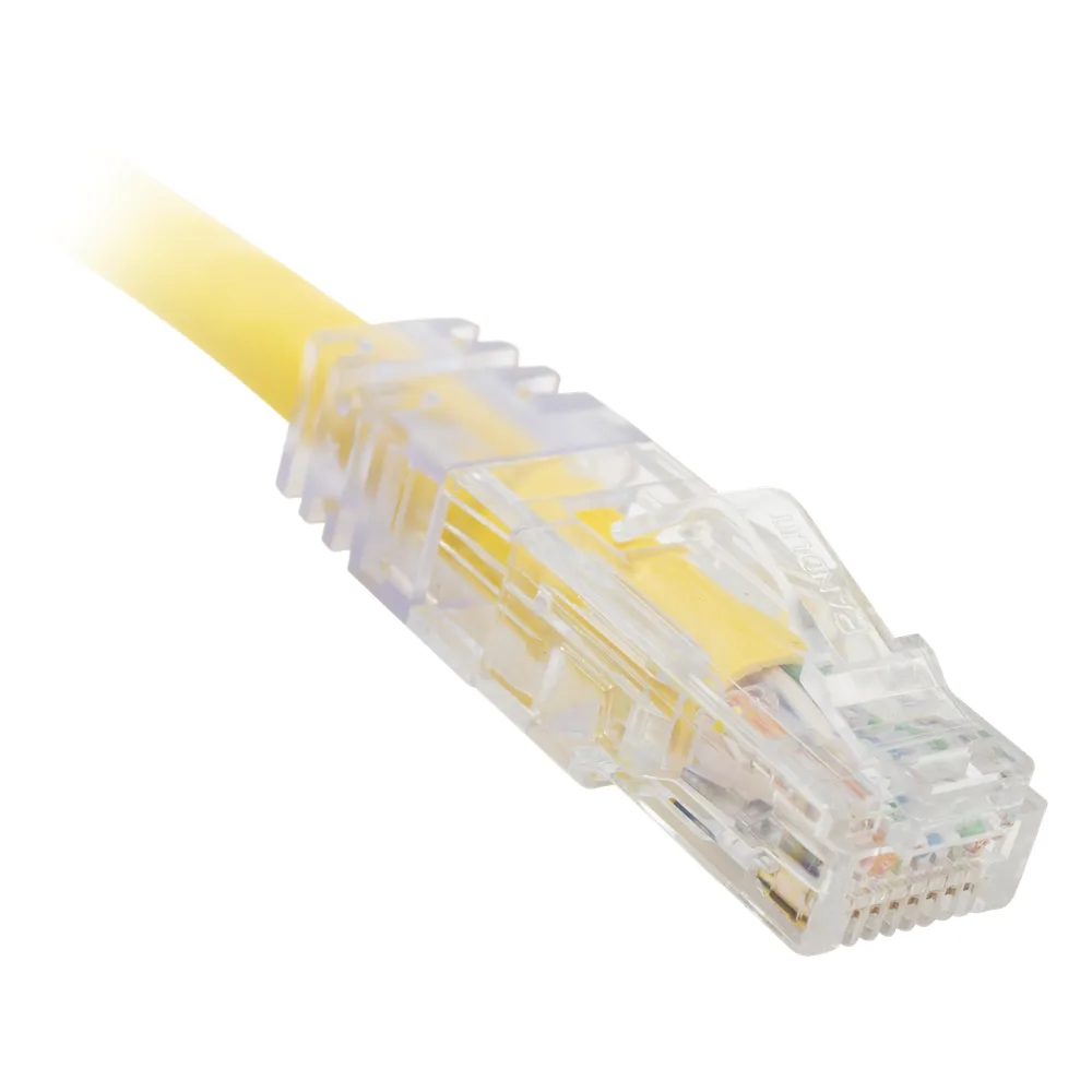 Cable de Parcheo TX6, UTP Cat6, 24 AWG, CM, Color Amarillo, 0.3 Metros (1 Pie) – vista 4
