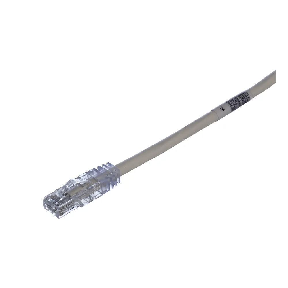 Cable de Parcheo TX6, UTP Cat6, 24 AWG, CM, Color Blanco, 7.62 Metros (25 Pies)