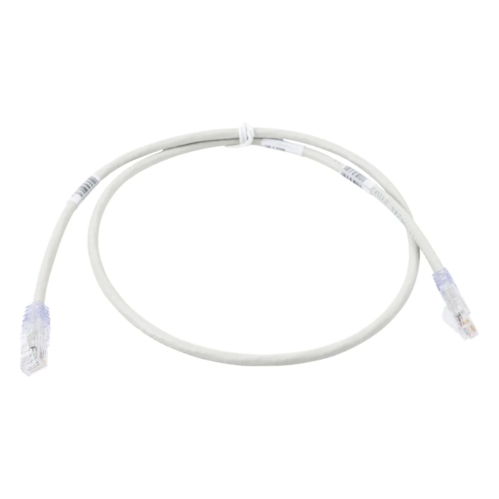 Cable de Parcheo TX6, UTP Cat6, 24 AWG, CM, Color Gris, 2.13 Metros (7 Pies)