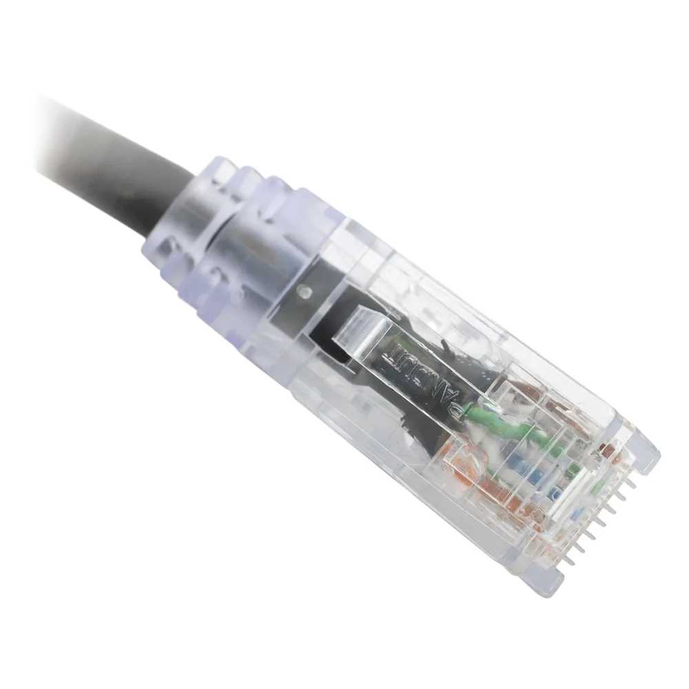 Cable de Parcheo TX6, UTP Cat6, 24 AWG, CM, Color Negro, 0.3 Metros (1 Pie) – vista 4