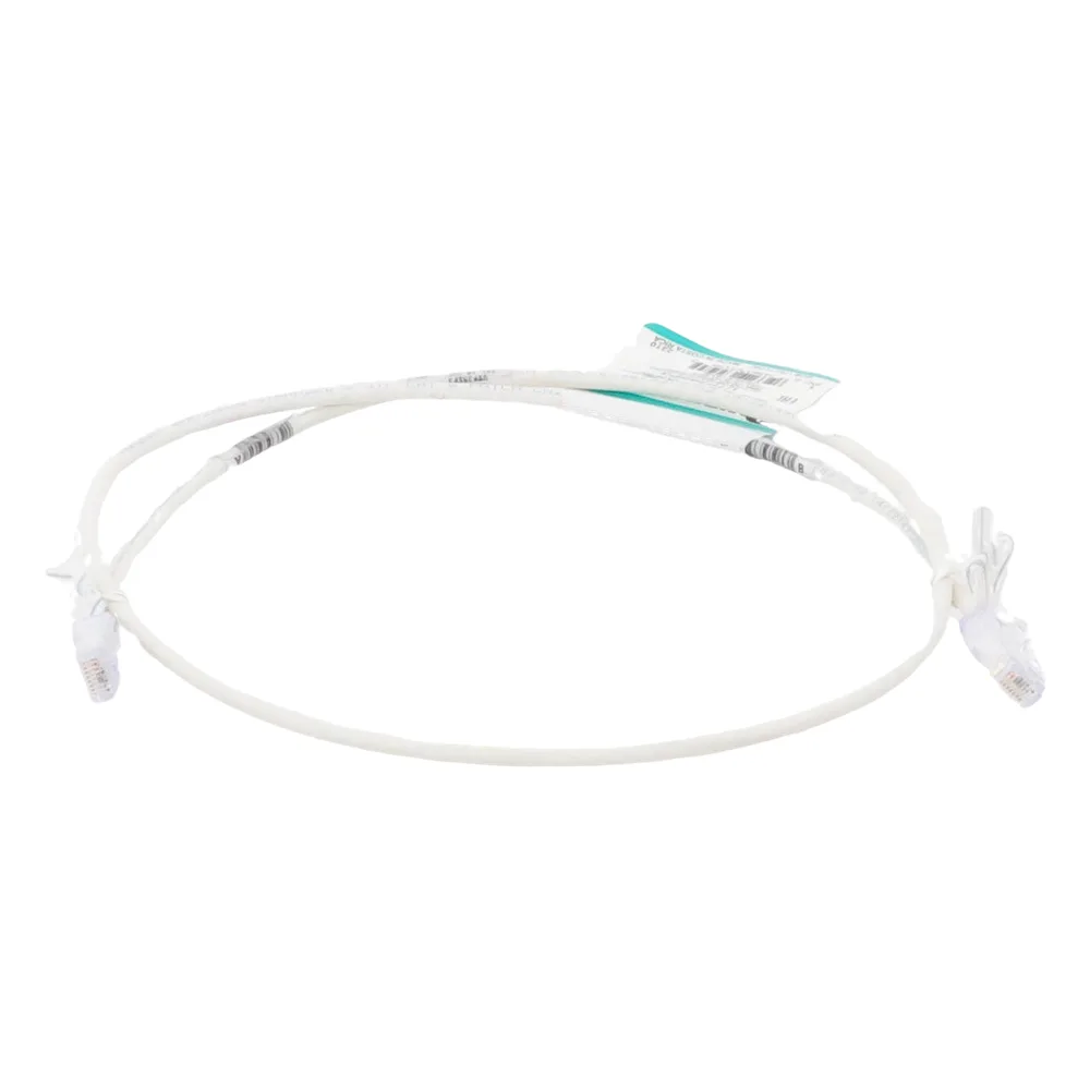 Cable de Parcheo TX6, UTP Cat6, Diámetro Reducido (28AWG), Color Blanco Mate, 0.91 Metros (3 Pies) – vista 2