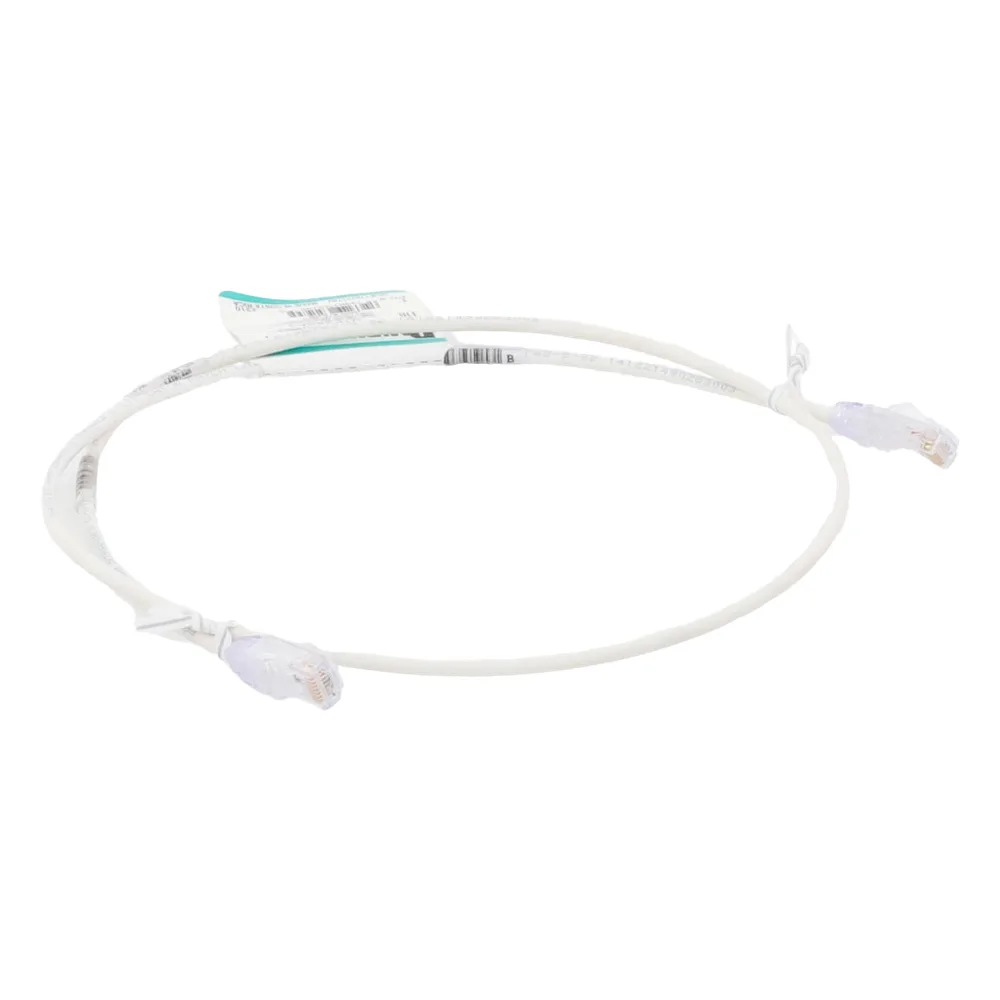 Cable de Parcheo TX6, UTP Cat6, Diámetro Reducido (28AWG), Color Blanco Mate, 0.91 Metros (3 Pies) – vista 5