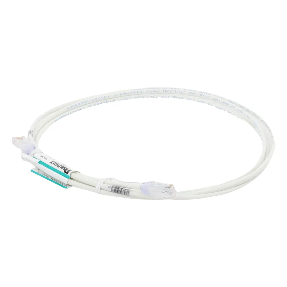 Cable de Parcheo TX6, UTP Cat6, Diámetro Reducido (28AWG), Color Blanco Mate, 2.13 Metros (7 Pies) – vista 5