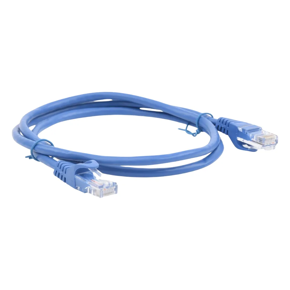 Cable de Parcheo UTP Cat5e - 1 Metro (3.28 Pies) - Azul – vista 2