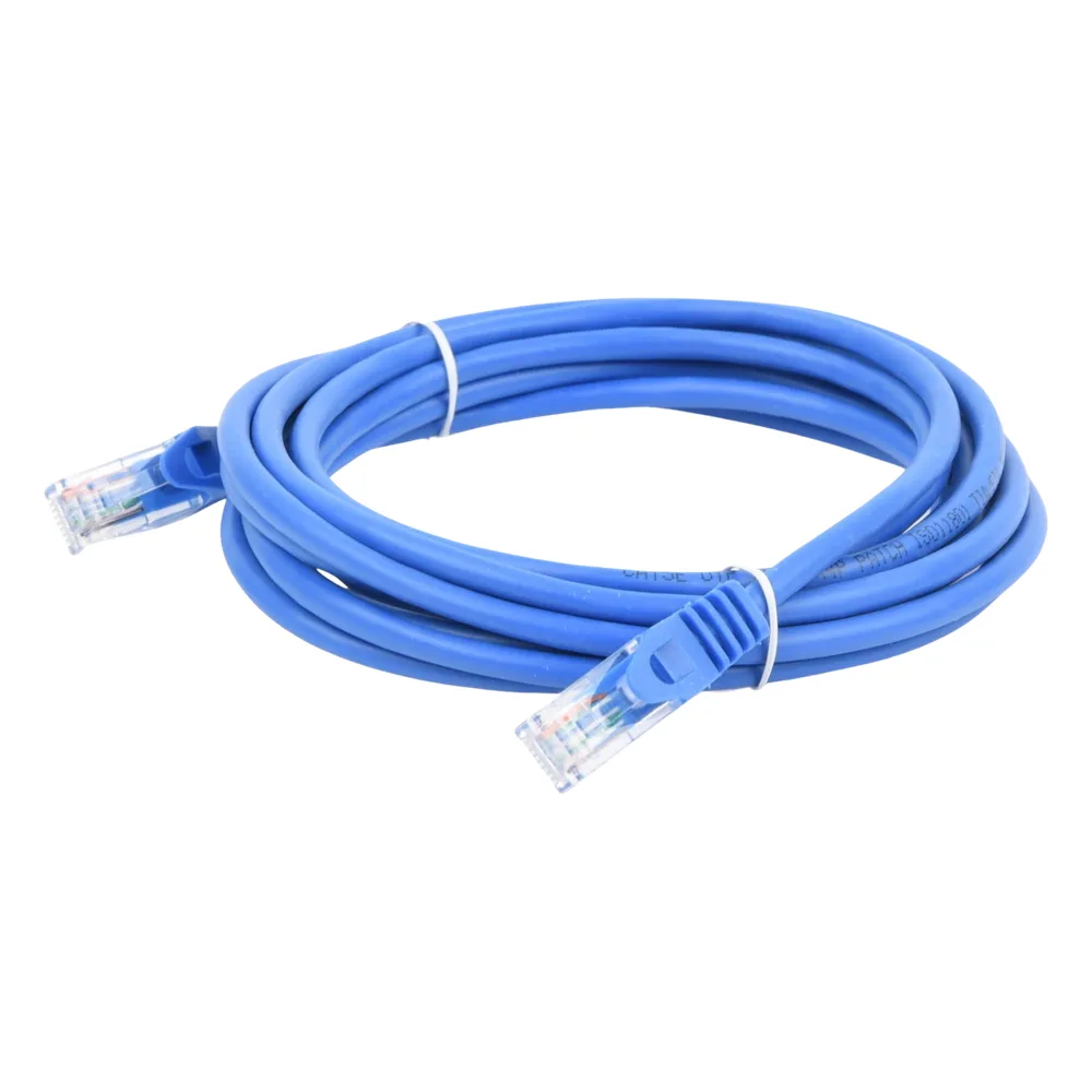 Cable de Parcheo UTP Cat5e - 3 Metros (9.84 Pies) - Azul – vista 3