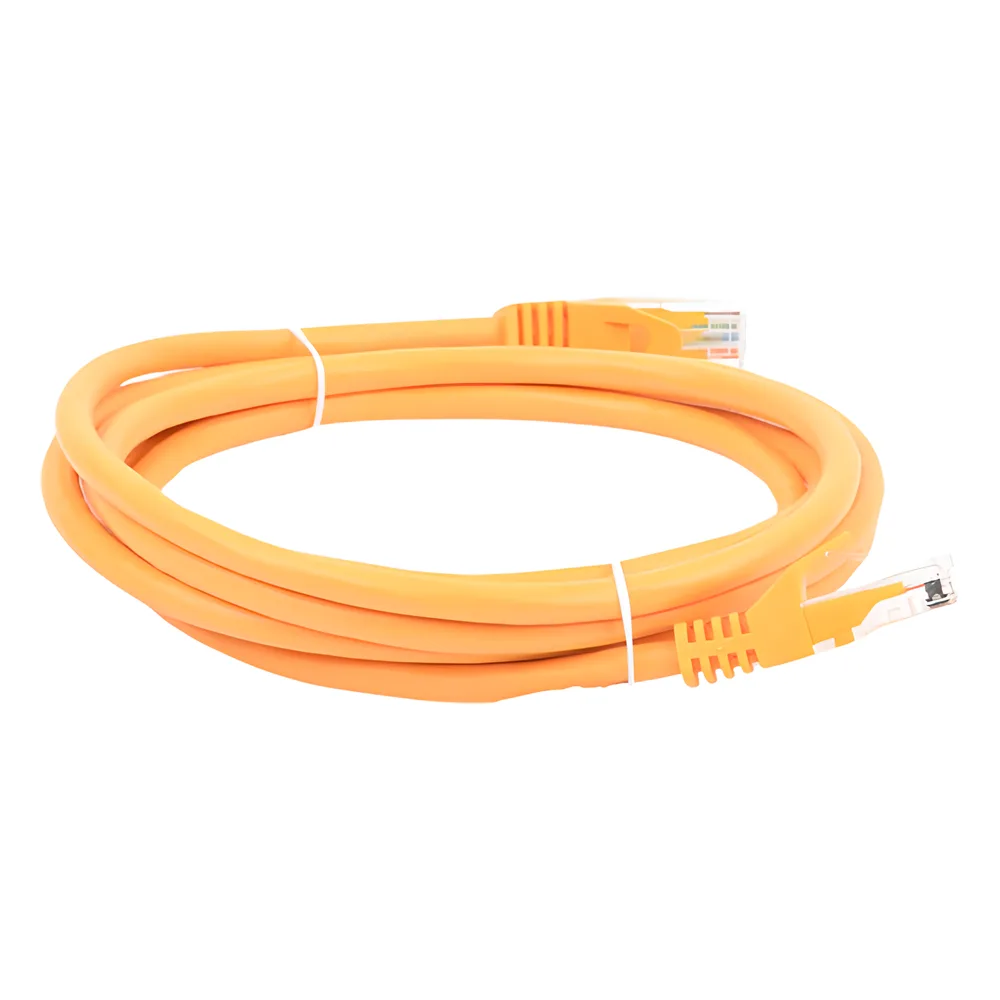 Cable de Parcheo UTP Cat6 - 2 Metros (6.56 Pies) - Amarillo – vista 4