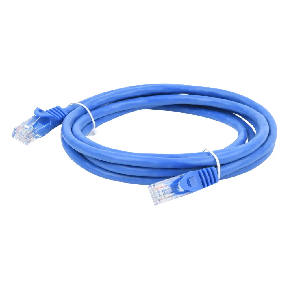 Cable de Parcheo UTP Cat6 - 2 Metros (6.56 Pies) - Azul – vista 2