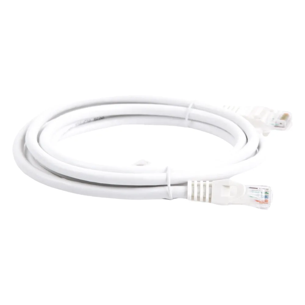 Cable de Parcheo UTP Cat6 - 2 Metros (6.56 Pies) - Blanco – vista 2