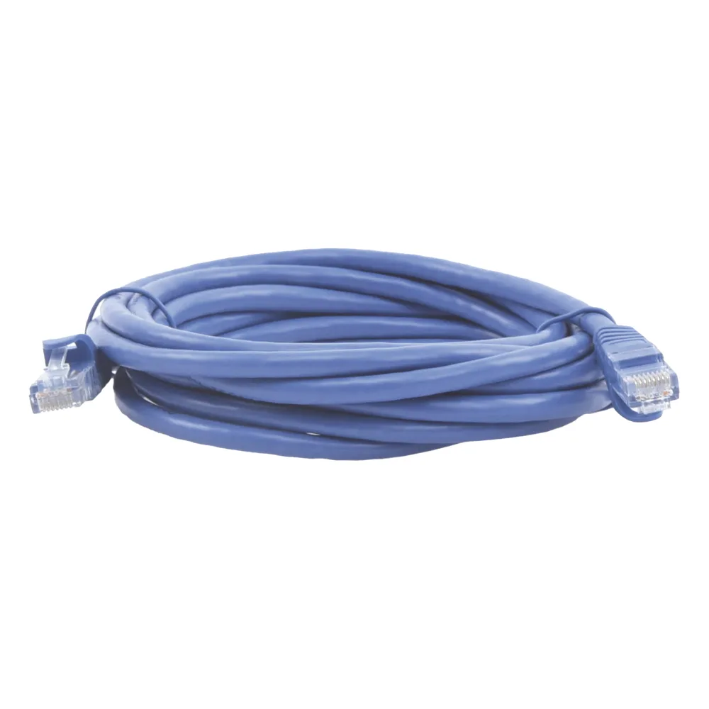 Cable de Parcheo UTP Cat6 - 3 Metros (9.84 Pies) - Azul