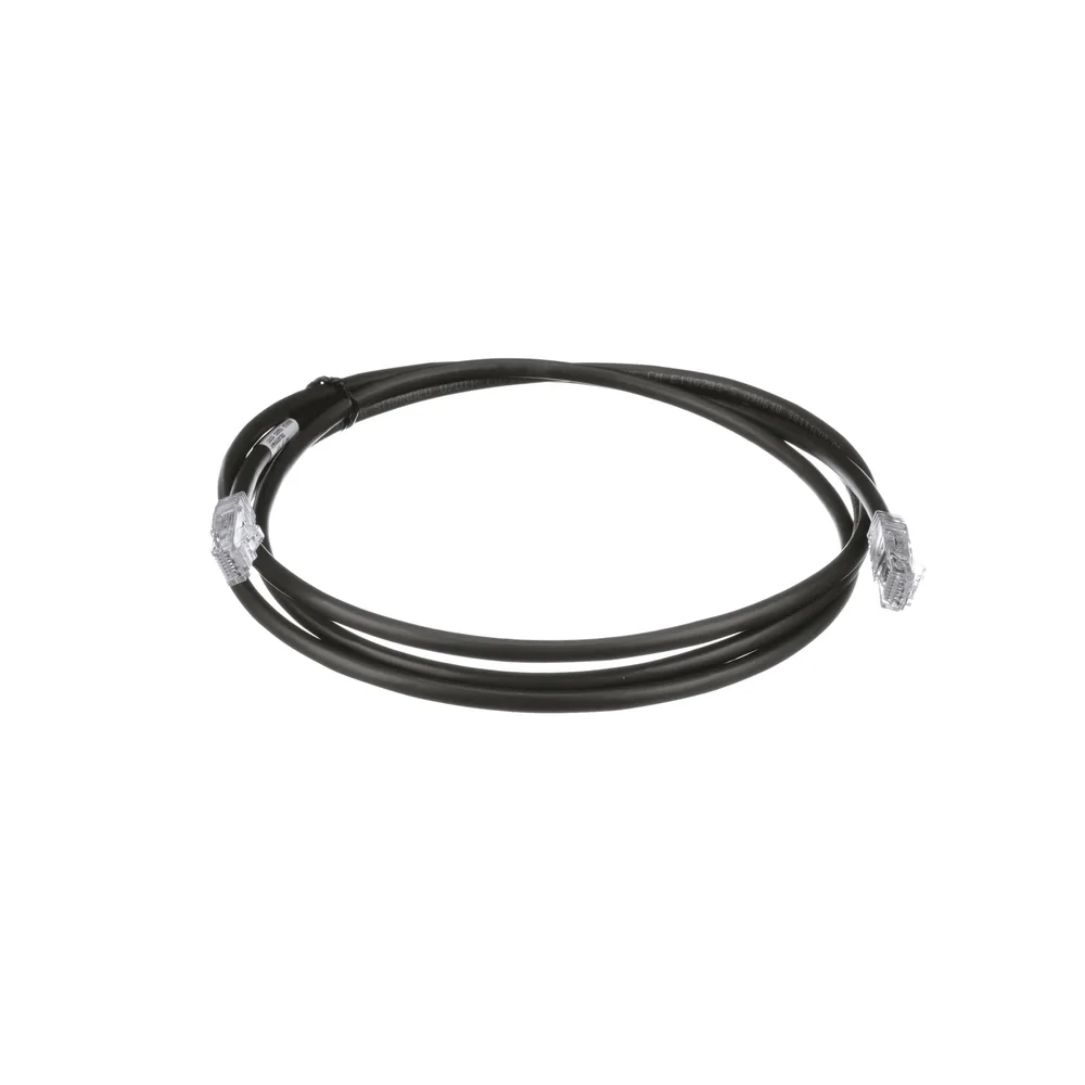 Cable de Parcheo UTP, Cat6A, 24 AWG, CM, Color Negro, 15.24 Metros (50 Pies) – vista 2