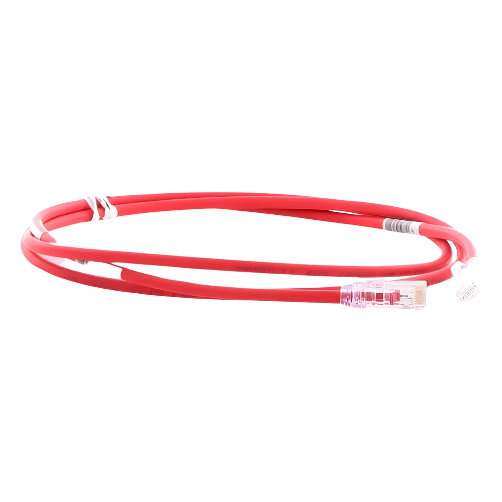 Cable de Parcheo UTP Cat6A, CM/LSZH, Diámetro Reducido (28AWG), Color Rojo, 1.52 Metros (5 Pies) – vista 5