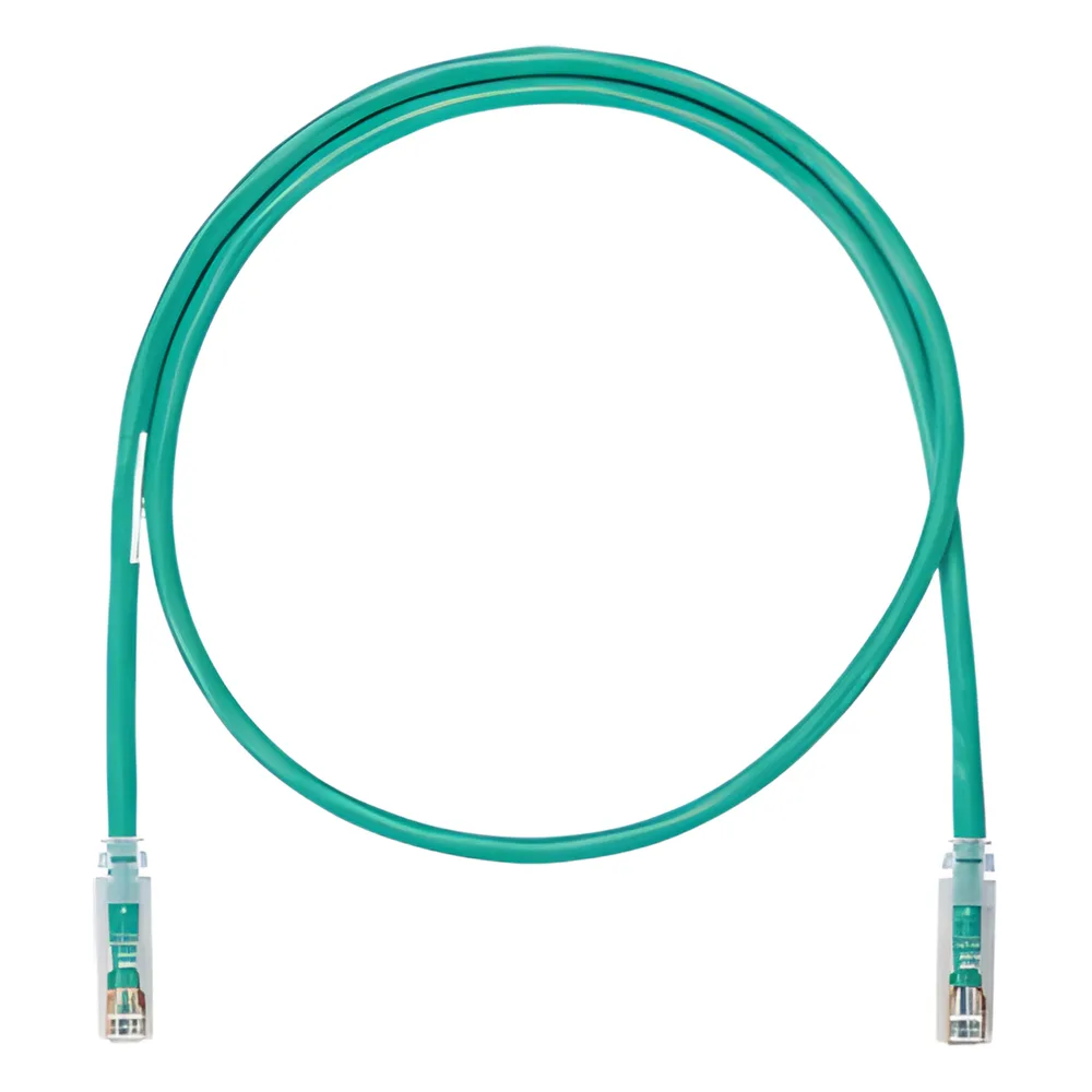 Cable de Parcheo UTP Categoría 6, con Plug Modular en Cada Extremo - 1 Metro (3.28 Pies) - Verde