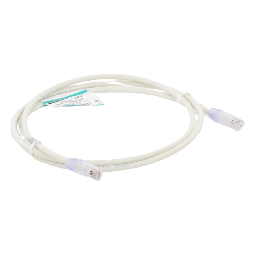 Cable de Parcheo UTP Categoría 6, con Plug Modular en Cada Extremo - 1.5 Metros (4.92 Pies) - Blanco Mate – vista 3