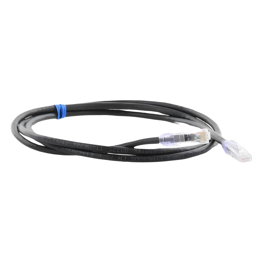 Cable de Parcheo UTP Categoría 6, con Plug Modular en Cada Extremo - 1.5 Metros (4.92 Pies) - Negro – vista 4