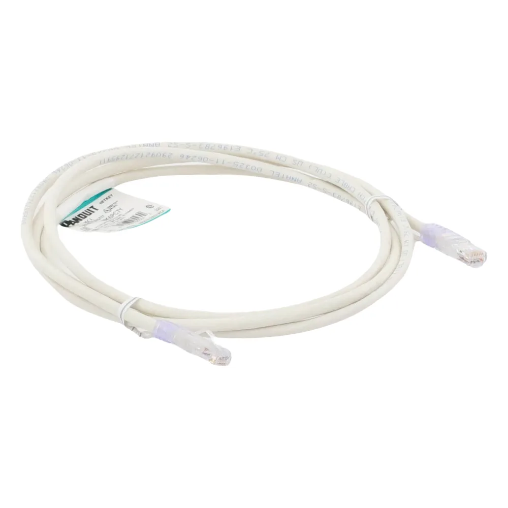 Cable de Parcheo UTP Categoría 6, con Plug Modular en Cada Extremo - 2 Metros (6.56 Pies) - Blanco Mate – vista 3