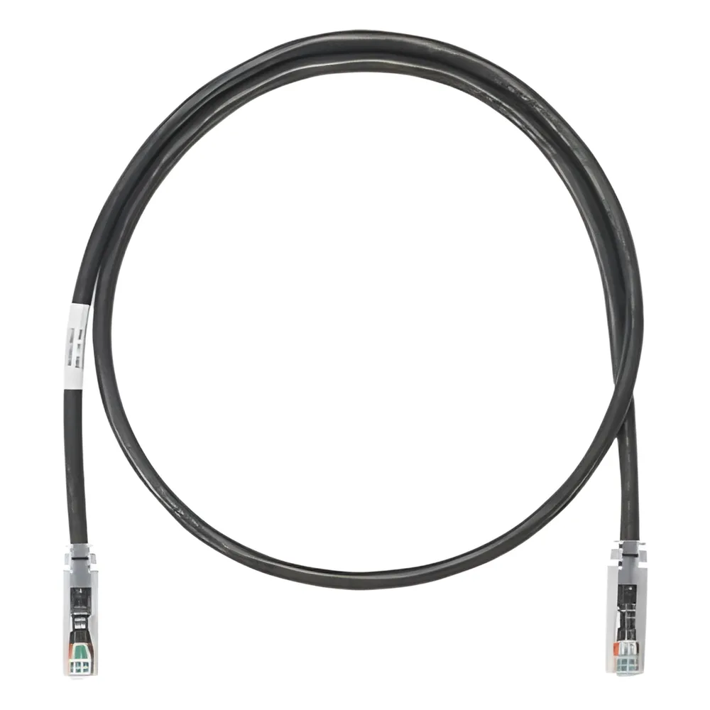 Cable de Parcheo UTP Categoría 6, con Plug Modular en Cada Extremo - 3 Metros (9.84 Pies) - Negro