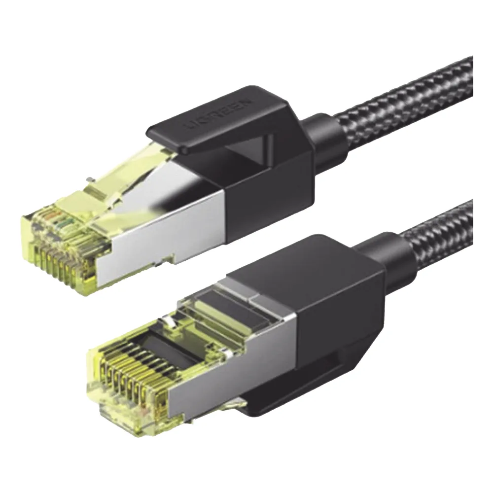 Cable Ethernet Cat7 CLASS F/FTP Redondo con Malla de Nylon 3 Metros (9.84 Pies) – vista 2
