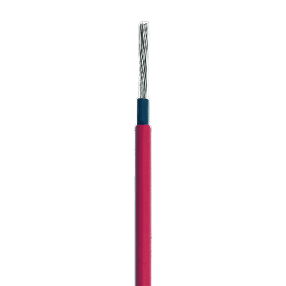 Cable Fotovoltaico Rojo/ Cobre Estañado / 4 mm² (12 AWG) / 2000V / Rollo de 500 m / / UL 4703 y TUV