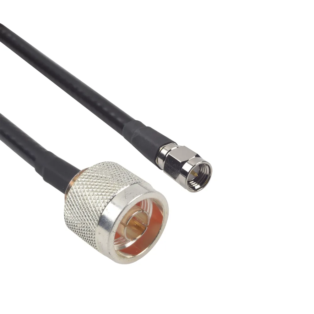 Cable LMR-240UF (Ultra Flex) de 91 cm (35.83 pulgadas) con conectores N Macho y SMA Macho.