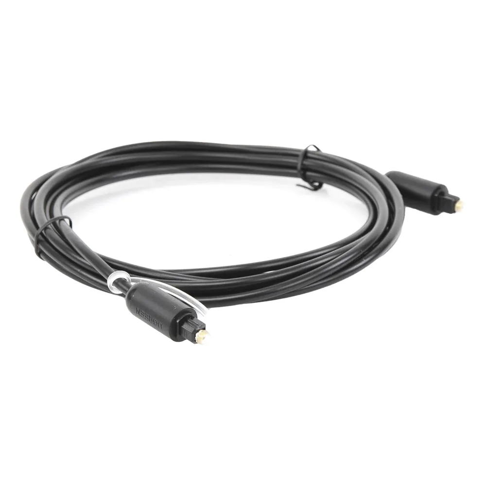 Cable Óptico Toslink (S/PDIF) de Alta Calidad para Audio Digital / 3 Metros (9.84 Pies) / Tapa de Protección / Dolby 7.1 Canales / Diseño Durable / Plug & Play / Color Negro – vista 2