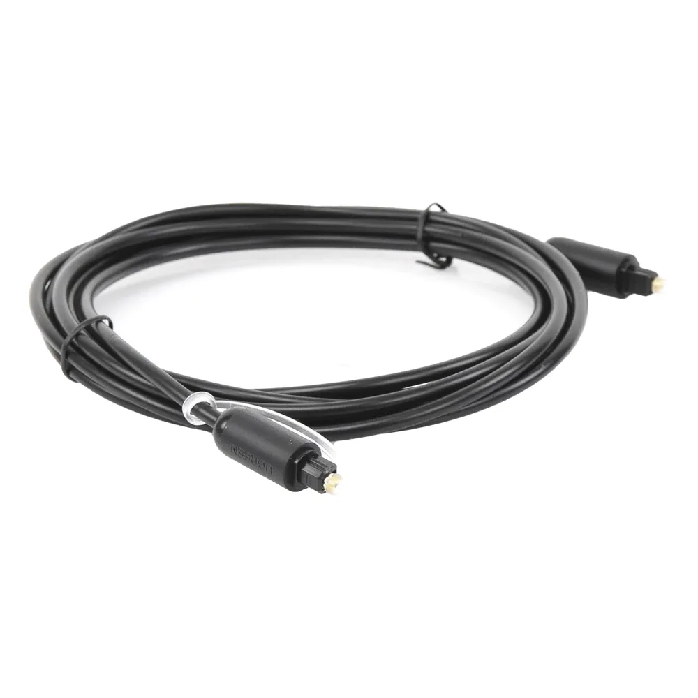 Cable Óptico Toslink (S/PDIF) de Alta Calidad para Audio Digital / 3 Metros (9.84 Pies) / Tapa de Protección / Dolby 7.1 Canales / Diseño Durable / Plug & Play / Color Negro – vista 6