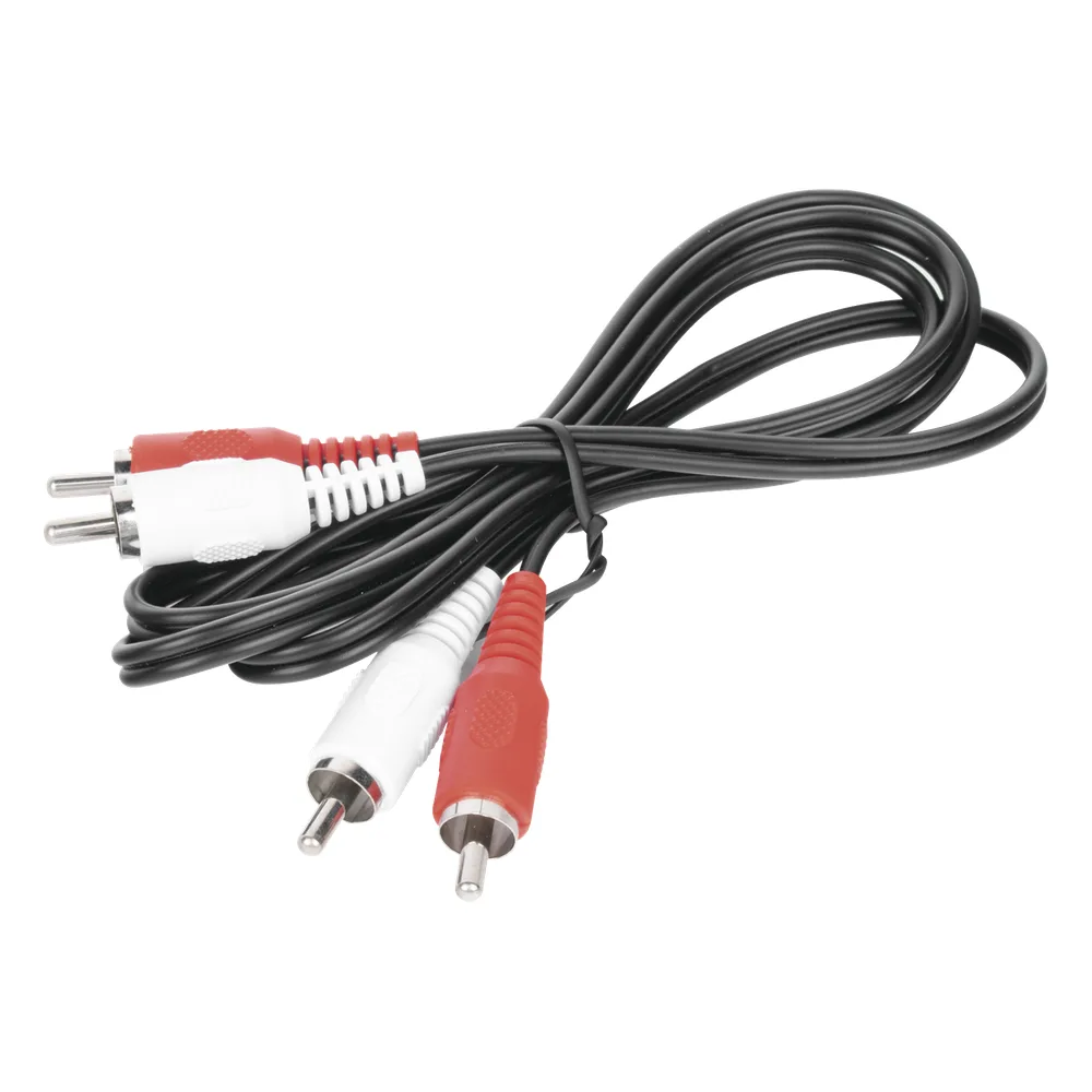 Cable RCA Macho a Macho de 1 Metro (3.28 Pies) de Longitud, para Aplicaciones de Audio y Video Optimizado para HD
