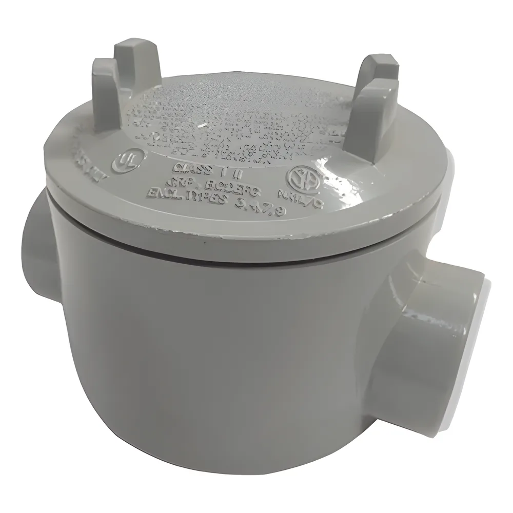 Caja con Tapa Tipo GRC de 3/4" (19 mm) / Caja a Prueba de Explosión / Para Áreas Peligrosas / Libre de Cobre. – vista 2