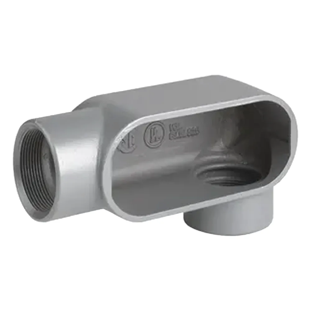 Caja Condulet Tipo LL de 3/4" / Aluminio libre de Cobre.